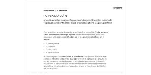 approche de diagnostic cartographique