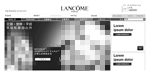 illustration projet UX Lancome Chine