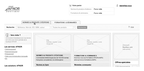 UX catalogue de normes