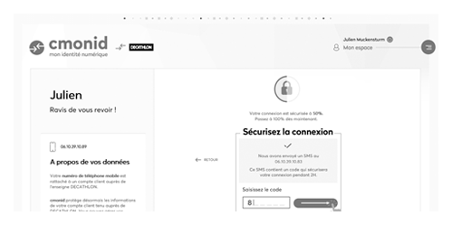 UX SSO identifiant unique