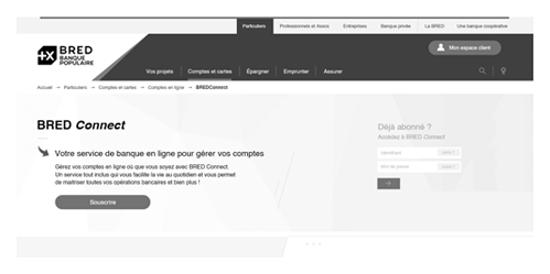 UX espace client bancaire