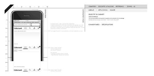 UX logiciel CRM mobile