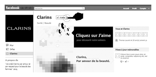 UX app facebook