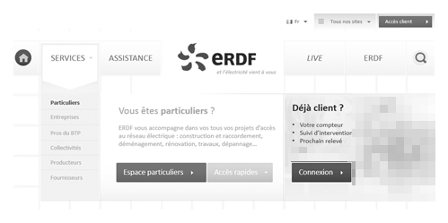 UX institutionnel énergie