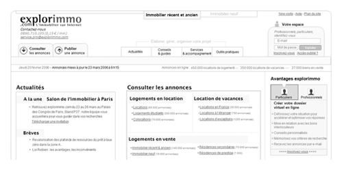UX annonce immobilière