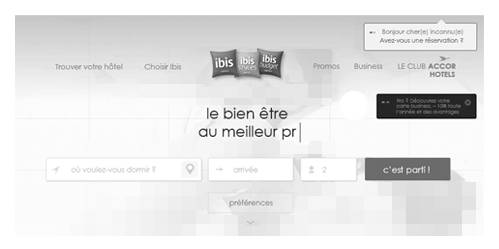 UX réservation hôtel