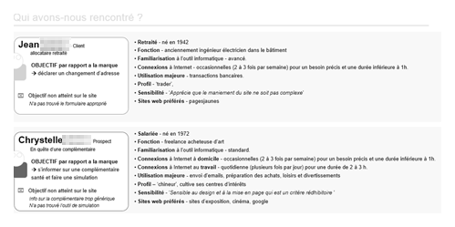 UX solution prévoyance