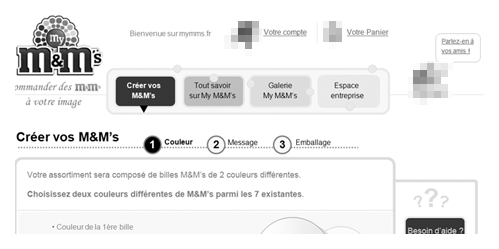 UX bonbon chocolat
