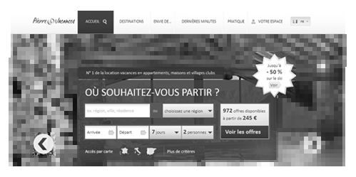UX plateforme de réservation