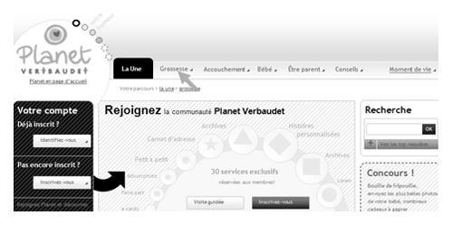 UX e-commerce bébé