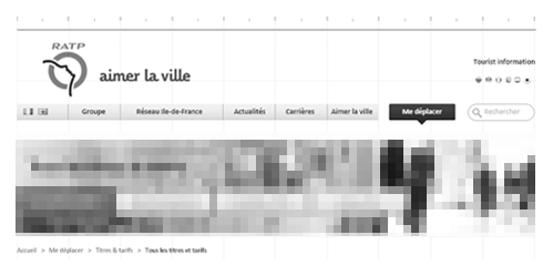 UX billeterie métro