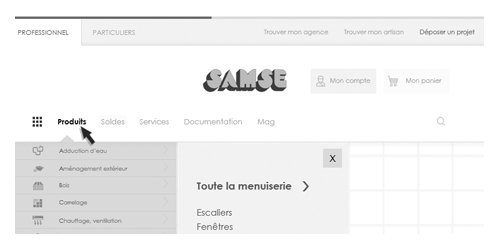 UX navigation bricolage