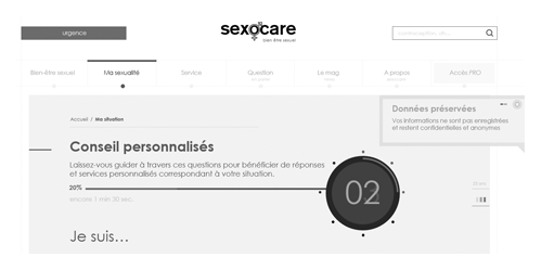 UX FAQ sexualité