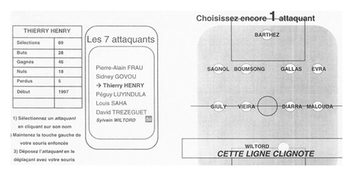 UX foot équipe de France