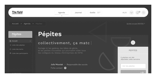 UX application IA