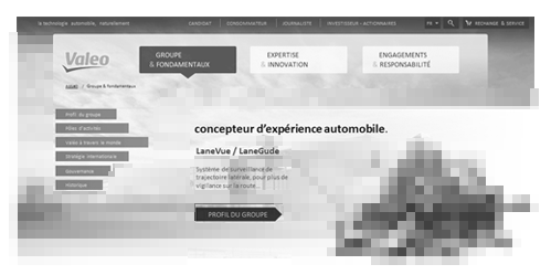 UX site corporate
