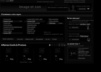 Architecture catalogue e-commerce