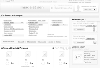 cas UX Architecture de catalogue