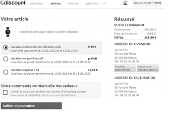 cas UX Optimisation e-commerce